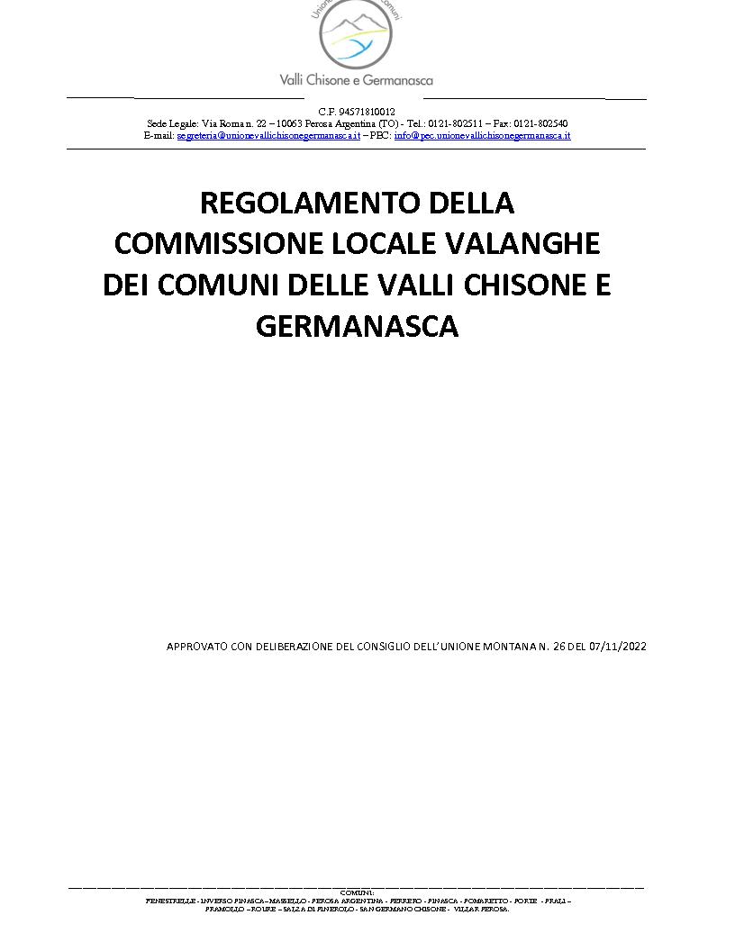 Regolamento